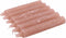 Lolaa Rustic dinerkaars soft pink 14cm - 6 stuks