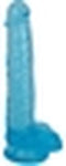 Lollicock Dildo Met Ballen 20 CM - Berry Ice