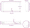 vidaXL - Salontafelpoten - 2 - st - U-vormig - 70x(30-31) - cm - staal - zwart