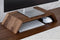 Oakywood Monitor Stand - Massief Walnoot - Echt Hout Beeldschermverhoger iMac Standaard - Ergonomisch en Stijlvol