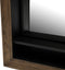 Riviera Maison Spiegel met plankje - Eivissa Mirror Shelf - Gerecycled Eikenhout, Gehard Glas - Bruin