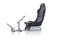 Playseats Evolution Black - Racingstoel - Hoogwaardige lederen look - Zwart