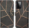 iMoshion Hoesje Geschikt voor Samsung Galaxy A72 Hoesje Met Pasjeshouder - iMoshion Design Softcase Bookcase - Meerkleurig / Black Graphic