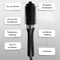 Sansbeauté® Wet-2-Dry Föhnborstel - 3-in-1 Multistyler - 1100 W - Zwart