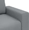 vidaXL - Lichtgrijze - Fauteuil - - - 59 - cm - Bekleding