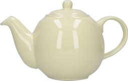 London Pottery Theepot Globe 1,2 Liter Keramiek Ivoorwit