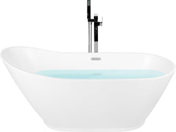 LONDRINA - Vrijstaande badkuip - Wit - 75 x 170 cm - Acryl