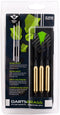 Longfield Darts Steeltip Dartpijl Set 22 Gram Goud/groen 3 Stuks