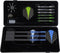 Longfield Darts - steeltip darts set - blackcoated in dartcase