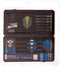 Longfield Darts - steeltip darts set - blackcoated in dartcase