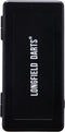 Longfield Darts - steeltip darts set - blackcoated in dartcase