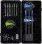 Longfield Darts - steeltip darts set - blackcoated in dartcase