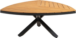 Lontano tuintafel driehoek teakhout 170 cm
