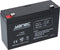 Loodaccu 6 volt 12 Ah Yanec