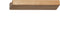 LookShelf 50cm door Daphna Laurens voor Vij5 - massief eiken design boekenplank behandeld met Osmo hardwax olie