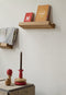 LookShelf 50cm door Daphna Laurens voor Vij5 - massief eiken design boekenplank behandeld met Osmo hardwax olie