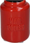 Looliving vaas NAGELLAK rood 7x7x19cm