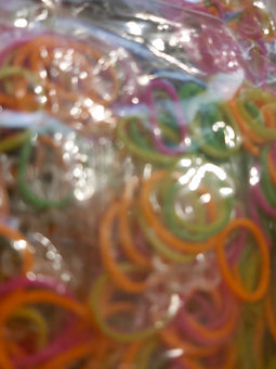 Loombandjes 200 stuks in zakje, set van 4 stuks