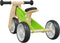 Loopfiets voor kinderen 2-in-1 groen