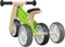 Loopfiets voor kinderen 2-in-1 groen