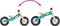 Loopfiets voor kinderen lichtblauw