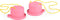 Loopklossen per paar Roze