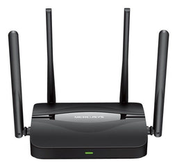 Mercusys MR25BE - Draadloze router - Gigabit Ethernet Dual-band (2.4 GHz / 5 GHz) - Zwart
