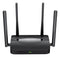 Mercusys MR25BE - Draadloze router - Gigabit Ethernet Dual-band (2.4 GHz / 5 GHz) - Zwart