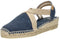 Toni Pons Verdi-V - Dames Espadrilles - Sleehak 2,5 cm - Marine (Maat 36)
