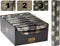 Loper tafel Velvet Kerst zwart goud - 28 x 150 cm - Tafelloper - Kerstmis - Fireworks