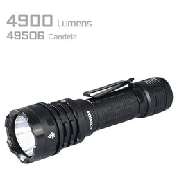 ACEBEAM P17 - Zaklamp - 5100mAh batterij - Zilver