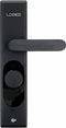 LOQED Touch Smart Lock - Slim Deurslot - Met Smart Home Integratie - Bridge, Cilinder & Codetoegang - Zwart