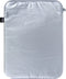 LOQI Laptop Sleeve - Silver Metallic Large