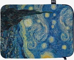 LOQI Laptop Sleeve -The Starry Night Large Recycled