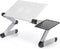 INNOVAGOODS - laptopstandaard - laptoptafel - verstelbaar - in aluminium - schootbureau - schoot tafel - cadeau tip