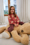 Lorena Canals Knuffelpoef - Planet Bee - Sleepy Bear - 30x100x70cm