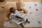 Lorena Canals Knuffelpoef - Planet Bee - Sleepy Bear - 30x100x70cm