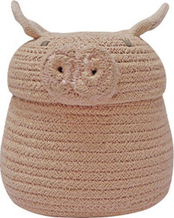 Lorena Canals Mini Opbergmand Peggy the Pig - 15x17x17cm