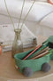 Lorena Canals Opbergmand Tractor - 35x15x15cm - Groen