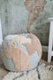 Lorena Canals - Poef - World Map - 45 x Ø 50 cm