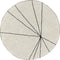 Lorena Canals - Rond Vloerkleed Trace - beige
