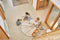 Lorena Canals - Rond Vloerkleed Trace - beige