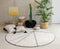 Lorena Canals - Rond Vloerkleed Trace - beige