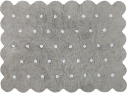 Lorena Canals - Vloerkleed Galleta - 120 x 160 cm - Katoen - Grijs
