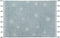 Lorena Canals - vloerkleed Hippy Stars - 120 x 175 cm - aqua blue