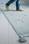 Lorena Canals - vloerkleed Hippy Stars - 120 x 175 cm - aqua blue