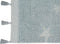 Lorena Canals - vloerkleed Hippy Stars - 120 x 175 cm - aqua blue