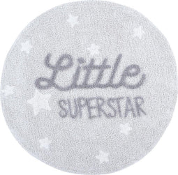 Lorena Canals - Vloerkleed Little Superstar - Ø 120 cm