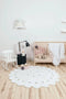 Lorena Canals - Vloerkleed Rond Little Biscuit - White