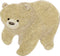 Lorena Canals Wasbaar katoen vloerkleed - Animals Bear - 120x122cm